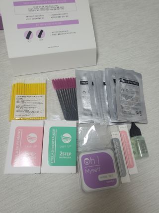 피비에스코리아 [오마이셀프] 셀프 속눈썹펌 키트 뷰러펌 파마 세트 — 5점을 준 리뷰어가 2021년 11월 올린 사용 사진