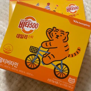 광동생활건강 프리 [광동] VB와 VC를 함유한 멀티 비타민 비타 500 데일리 스틱 180포 — 5점을 준 리뷰어가 2022년 5월 올린 사용 사진