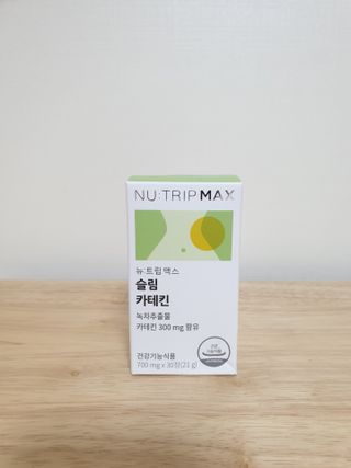 뉴트립맥스(NUTRIPMAX) 뉴트립맥스 슬림 카테킨 700mg 30정 1개월분 — 5점을 준 리뷰어가 2021년 7월 올린 사용 사진
