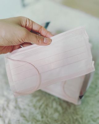 에어에이드 컬러 덴탈 마스크 — 5점을 준 리뷰어가 2021년 8월 올린 사용 사진