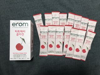 이롬 erom 타트체리 콜라겐 — 5점을 준 리뷰어가 2021년 4월 올린 사용 사진