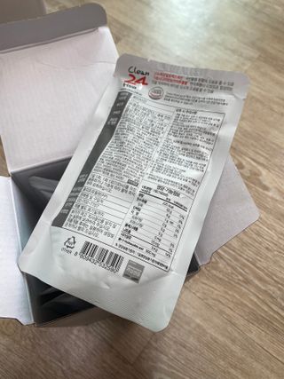 클린24시간 1BOX(5포) + 전용보틀(500ml) — 5점을 준 리뷰어가 2022년 10월 올린 사용 사진