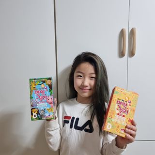 다나음 셀렌에 빠진 아연면역젤리 열대과일맛+사과맛 — 5점을 준 리뷰어가 2023년 1월 올린 사용 사진