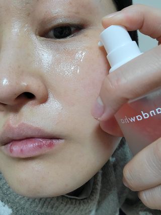 산다화 더블 이펙트 안티 링클 세럼 50ml — 5점을 준 리뷰어가 2022년 12월 올린 사용 사진