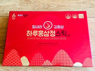 힘내라김홍삼 하루홍삼정스틱 10g x 30포 — 5점을 준 리뷰어가 2021년 4월 올린 사용 사진