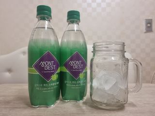 몽베스트 Montbest with Sparkling water Lime20병 — 5점을 준 리뷰어가 2022년 6월 올린 사용 사진
