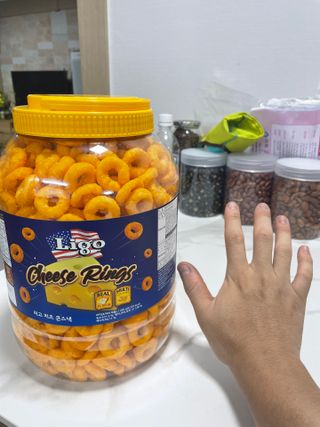 리고 치즈링 430g — 5점을 준 리뷰어가 2022년 9월 올린 사용 사진