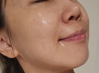 바노바기 코스메틱 바노바기 디엑스 마스크 — 5점을 준 리뷰어가 2024년 7월 올린 사용 사진