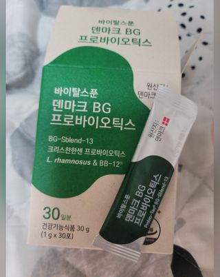 바이탈스푼덴마크BG프로바이오틱스 — 5점을 준 리뷰어가 2021년 7월 올린 사용 사진