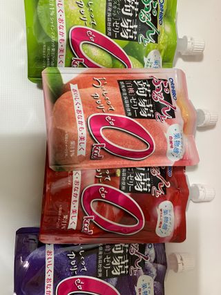ORIHIRO 오리히로 곤약젤리 제로칼로리 130g 4종 4팩(맛별로 1팩씩) — 5점을 준 리뷰어가 2023년 3월 올린 사용 사진