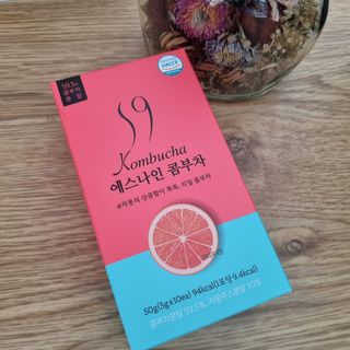 리넥무역 에스나인 콤부차 건강발효 콤부함량59 자몽 5gx10포 — 5점을 준 리뷰어가 2021년 8월 올린 사용 사진