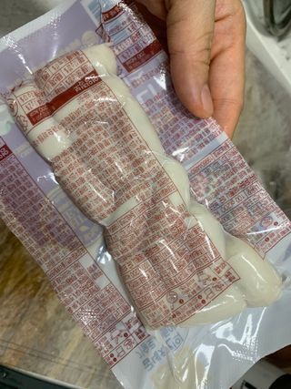 굽네몰 [굽네] 닭가슴살 비엔나 2종 8팩 — 5점을 준 리뷰어가 2021년 9월 올린 사용 사진