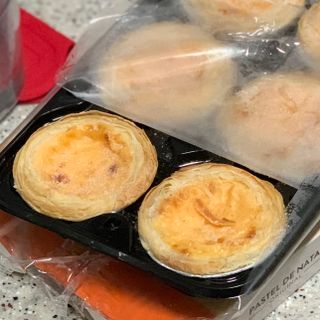 디앙뜨 포르투갈 에그타르트 오리지널 맛+패션후르츠+초콜릿타르트 맛 중 택1 — 2.5점을 준 리뷰어가 2021년 8월 올린 사용 사진