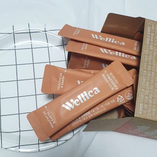 웰리카 다이어트 프로바이오틱스 — 4점을 준 리뷰어가 2021년 1월 올린 사용 사진