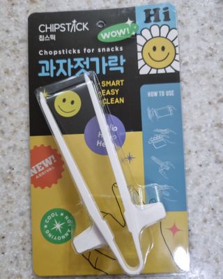 칩스틱 과자젓가락 게이밍젓가락 2ea / KC인증 식품용 — 4.5점을 준 리뷰어가 2021년 11월 올린 사용 사진