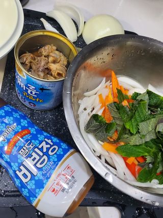 팔도비빔장 시그니처 380g 2개 — 5점을 준 리뷰어가 2022년 2월 올린 사용 사진