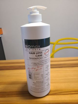 [바이오맥스] 프로코어 탈모완화샴푸 1000ml — 5점을 준 리뷰어가 2022년 8월 올린 사용 사진