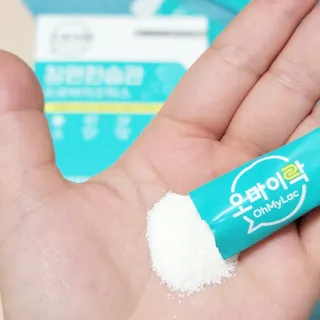 [유산균] 오마이락 장편한습관 프로바이오틱스 30P — 5점을 준 리뷰어가 2022년 11월 올린 사용 사진