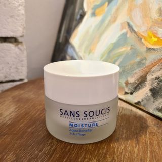 산수시 아쿠아 베네핏 24h 수부지 물광 속건조 수분크림 50ml — 5점을 준 리뷰어가 2021년 7월 올린 사용 사진