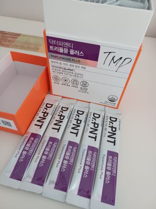 [Dr.PNT] 닥터피엔티 트리플뮨 플러스 [1개월분] — 5점을 준 리뷰어가 2023년 1월 올린 사용 사진