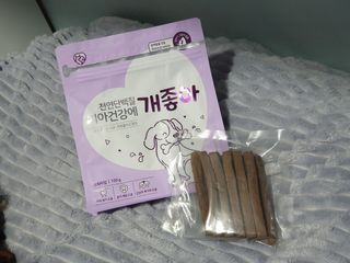 My Pet Care 천연단백질 치아건강에 개좋아 — 5점을 준 리뷰어가 2021년 2월 올린 사용 사진