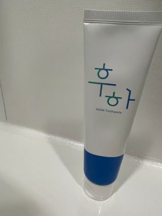 [심폐소생소] 무불소 임산부 천연 치약 — 5점을 준 리뷰어가 2021년 8월 올린 사용 사진