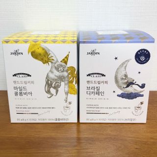 (주)쟈뎅 쟈뎅 클래스 핸드 드립 커피 10P 2종_디카페인 1종+랜덤 플레이버 1종 — 4.5점을 준 리뷰어가 2021년 4월 올린 사용 사진