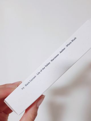 멈칫(MUMCHIT) 넥퍼퓸 NECKPERFUME 2가지 향 — 5점을 준 리뷰어가 2021년 11월 올린 사용 사진
