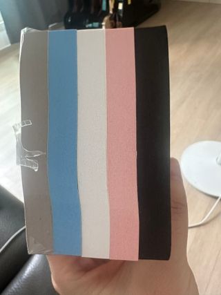 [3M] 포스트잇 점착메모지 강한점착용 노트654 심플리서린 5패드 430매 — 5점을 준 리뷰어가 2024년 9월 올린 사용 사진