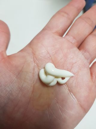 mom e 맘이 내추럴 베이비 케어 크림+바디오일 — 5점을 준 리뷰어가 2021년 1월 올린 사용 사진