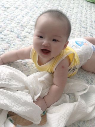 mom e 맘이 내추럴 베이비 케어 기저귀크림 — 4점을 준 리뷰어가 2021년 2월 올린 사용 사진