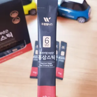 [푸름웰니스] 프리미엄 6년근 홍삼스틱 3mg x 100포 — 4점을 준 리뷰어가 2022년 4월 올린 사용 사진