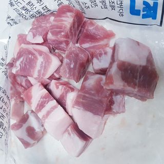 찐신선 한끼한팩 미국 냉동 목살 & 네덜란드 냉동 삼겹살 SET — 5점을 준 리뷰어가 2021년 10월 올린 사용 사진