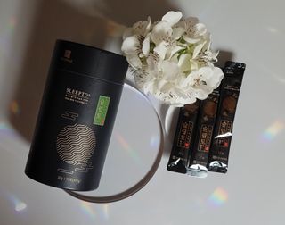프리마인 자체 기업부설 연구소에서 찾아낸 건강한 수면의 비밀.  슬립토 플러스 30포 — 4점을 준 리뷰어가 2021년 9월 올린 사용 사진