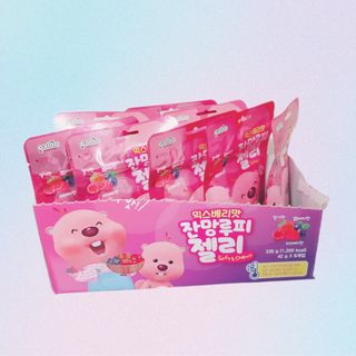 [팔도] 잔망루피젤리 믹스베리맛 42g 8개 — 4점을 준 리뷰어가 2022년 1월 올린 사용 사진