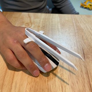 칩스틱 과자젓가락 게이밍젓가락 2ea / KC인증 식품용 — 4.5점을 준 리뷰어가 2021년 11월 올린 사용 사진