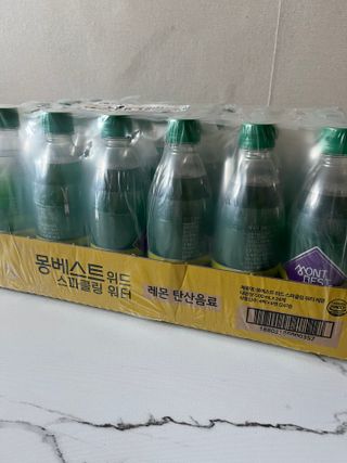 몽베스트 Montbest with Sparkling water Lemon OR Lime 20병(랜덤) — 4.5점을 준 리뷰어가 2022년 7월 올린 사용 사진