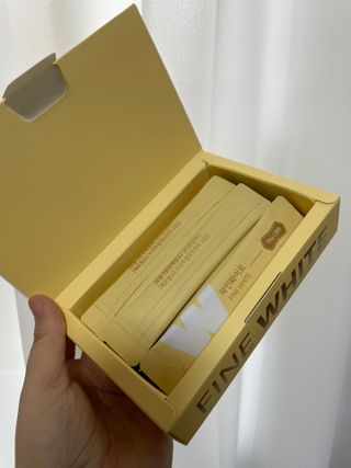 디오르 파인화이트 — 4.5점을 준 리뷰어가 2022년 1월 올린 사용 사진