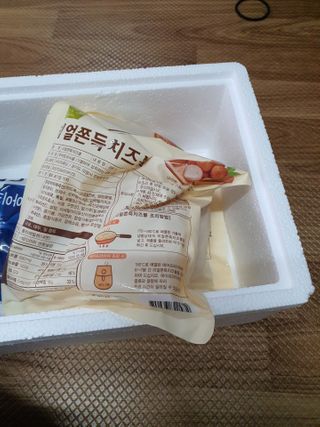 가치식탁 리얼쫀득치즈볼 — 1점을 준 리뷰어가 2021년 2월 올린 사용 사진