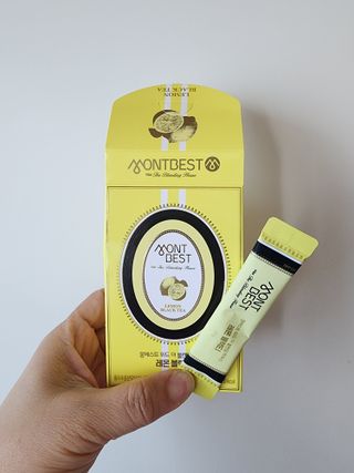 몽베스트 위드더 블랜딩 하우스 _레몬 블랙티 — 5점을 준 리뷰어가 2022년 12월 올린 사용 사진
