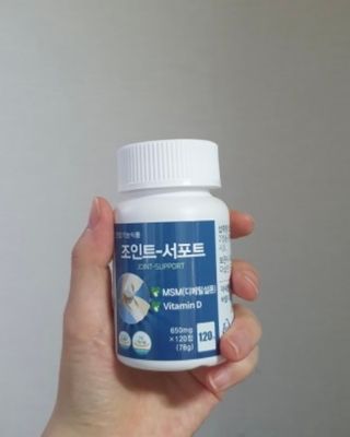 에이치알팜 조인트-서포트 보스웰리아 MSM 650mg x 120정 — 5점을 준 리뷰어가 2021년 6월 올린 사용 사진