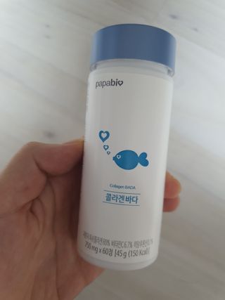 파파비오랩 승무원 콜라겐 콜라겐바다 — 5점을 준 리뷰어가 2020년 12월 올린 사용 사진