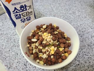 오!그래놀라팝 현미아몬드 — 5점을 준 리뷰어가 2022년 4월 올린 사용 사진