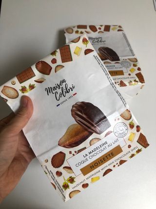 [메종콜리브리] 프랑스 마들렌 메종콜리브리 헤이즐넛 마들렌 2팩 — 5점을 준 리뷰어가 2021년 10월 올린 사용 사진