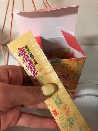 다나음 셀렌에 빠진 아연면역젤리 열대과일맛+사과맛 — 5점을 준 리뷰어가 2021년 3월 올린 사용 사진