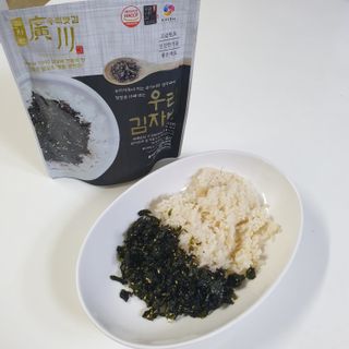 광천우리맛김 우리집밥도둑 맛있는광천김 우리김자반 50g 5봉 — 5점을 준 리뷰어가 2021년 10월 올린 사용 사진