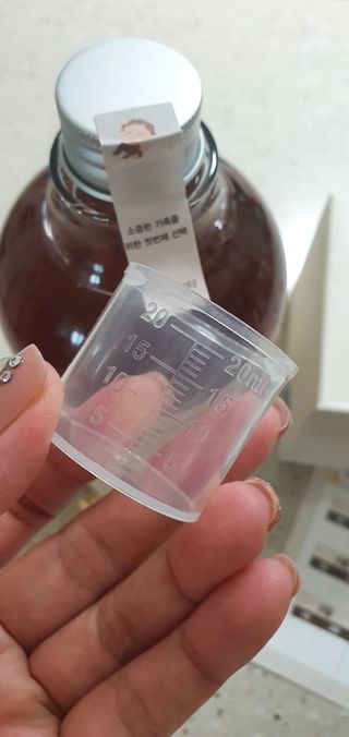 라라앤모어 유아 액체세제+세탁기클리너 — 5점을 준 리뷰어가 2022년 3월 올린 사용 사진