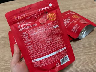 레드닥터 통째로 동결건조한 대추방울토마토 20g * 4봉 — 5점을 준 리뷰어가 2022년 12월 올린 사용 사진