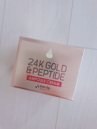 아이앤립 / EYENLIP 아이앤립 24K 골드 N 펩타이드 앰플 크림 — 5점을 준 리뷰어가 2021년 3월 올린 사용 사진