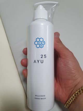AYU25[아유트웬티파이브]피부 진정, 보습 와일즈 로즈 핸드워시 — 5점을 준 리뷰어가 2021년 5월 올린 사용 사진